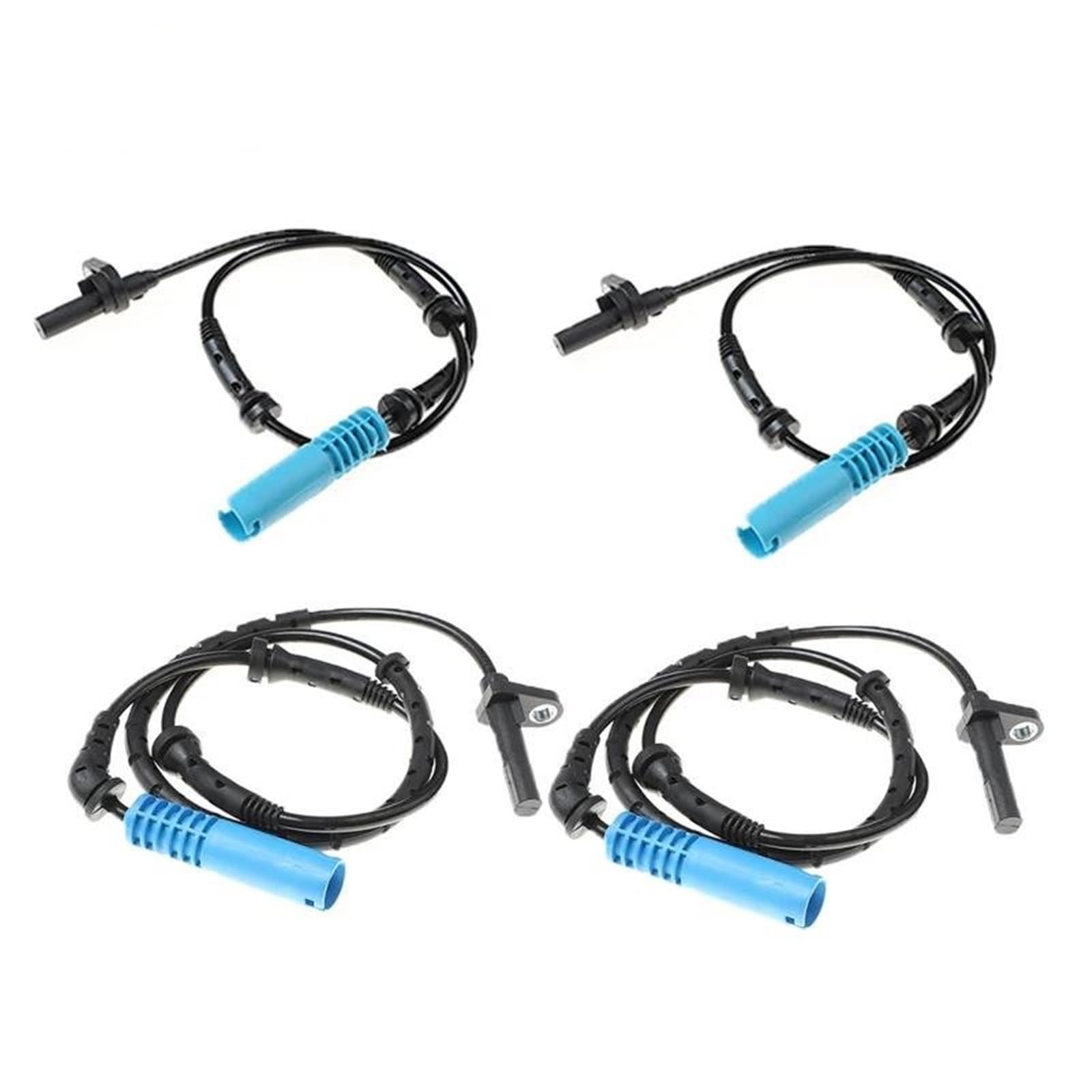 ABS Sensor Kabel 34526771703 34526771702 ABS Raddrehzahlsensor Für E60 E61 525i 528i 530i 540i ABS Sensor Raddrehzahl Hinterachse(4 pcs) von ABLSUR