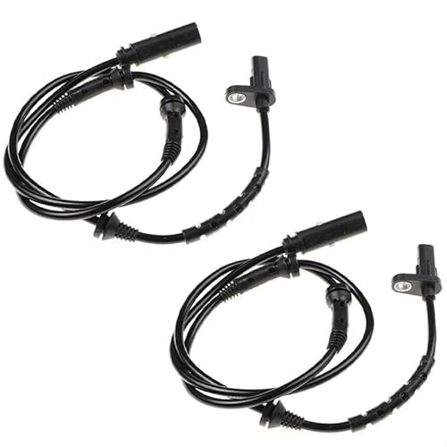 ABS Sensor Kabel 34526869292 Vorne Hinten Links Rechts 2 ABS Rad Geschwindigkeit Sensor Für X3 F25 X4 F26 3452-6869-292 3452-6869-293 ABS Sensor Raddrehzahl Hinterachse(2 pcs Front) von ABLSUR