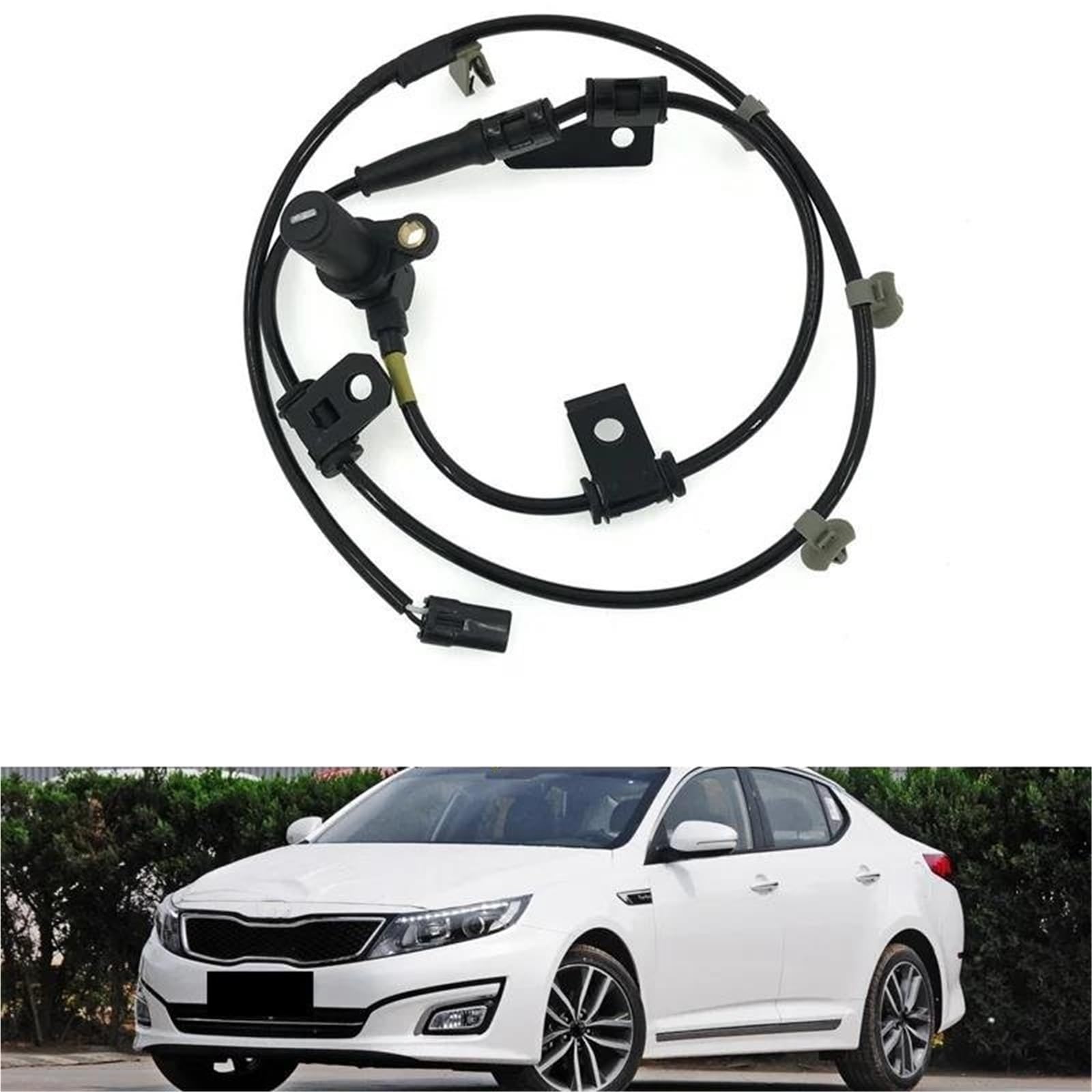 ABS Sensor Kabel ABS Raddrehzahlsensor Für KIA Für K5 Für Optima 2011-2015 Vorne Links Oder Rechts Hinten Auto Zubehör ABS Sensor Raddrehzahl Hinterachse(Hinten rechts) von ABLSUR