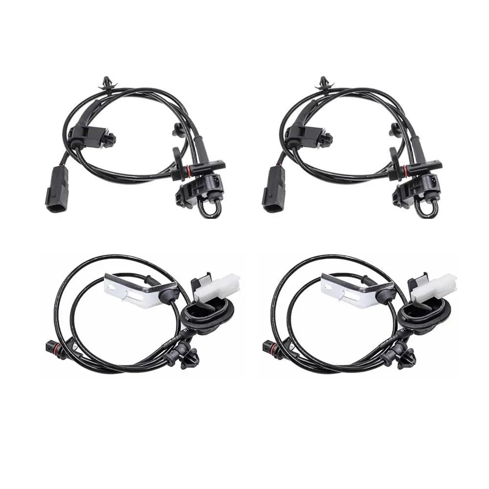 ABS Sensor Kabel ABS Raddrehzahlsensor Vorne Hinten Rechts Links K0114371Y K011-43-71Y K011-43-70X Für Mazda 6 Für CX-5 ABS Sensor Raddrehzahl Hinterachse(1Set) von ABLSUR