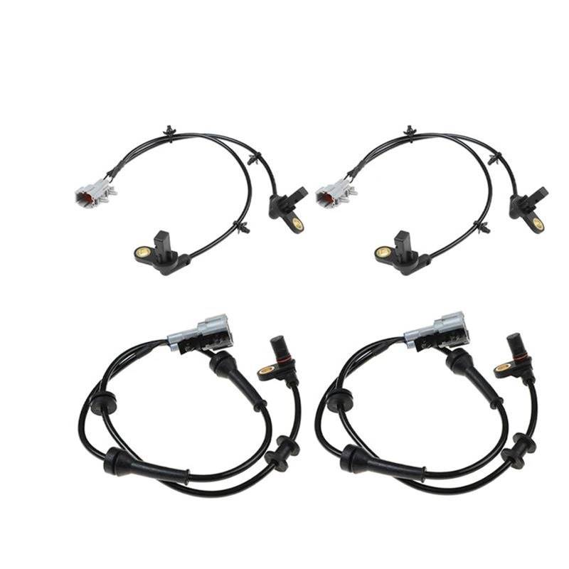 ABS Sensor Kabel Vorne Hinten Links Rechts ABS Rad Geschwindigkeit Sensor 47900-EA001 47910-EA025 Für Navara Für D40 Für Pathfinder ABS Sensor Raddrehzahl Hinterachse(4 pcs) von ABLSUR