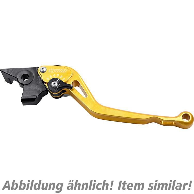 ABM Bremshebel einstellbar Synto BH16 lang gold/schwarz von ABM