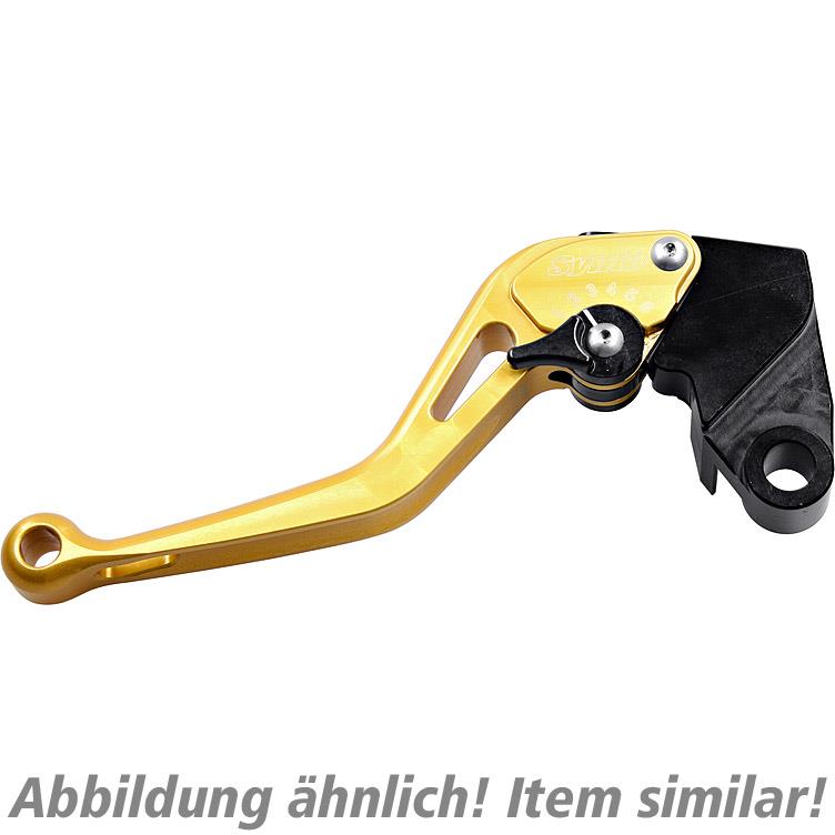 ABM Kupplungshebel einstellbar Synto KH31 kurz gold/schwarz von ABM