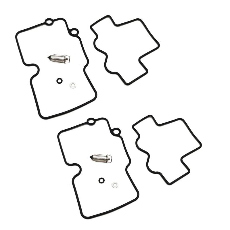 Motorrad-Motorzylinder-Vergaser-Schwimmer-Nadel-Dichtung Reparatur für Honda CRF250R 2004–2009 CRF450R 2002–2008 CRF 250 400 R (Farbe: 2 Set) von ABOXU