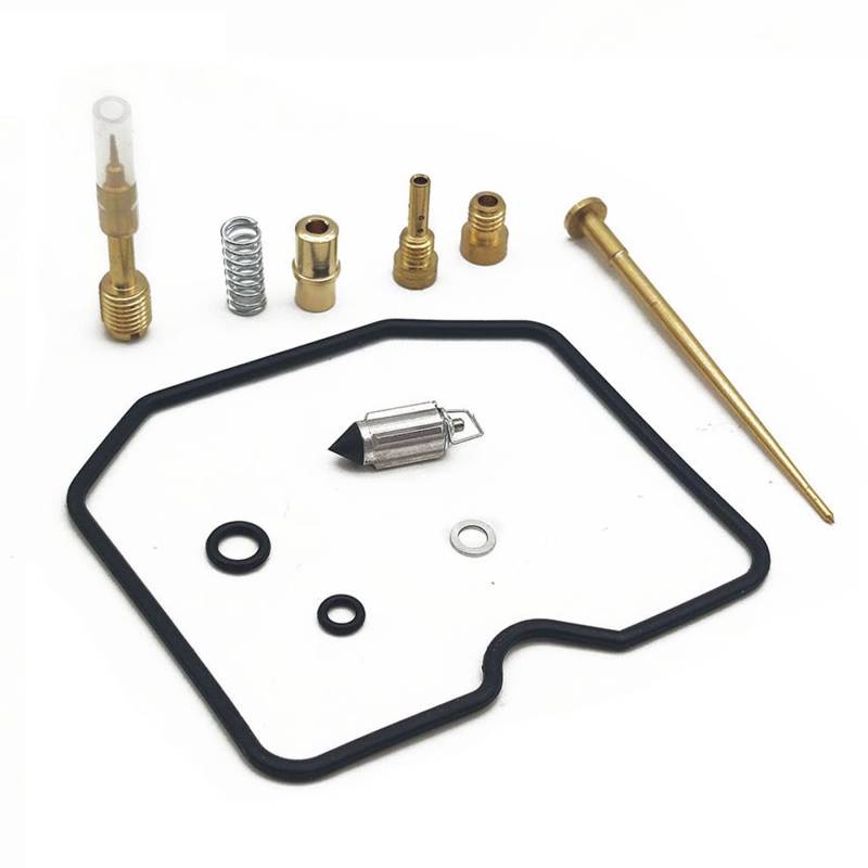 Motorrad-Motorzylinder-Vergaser-Schwimmer-Nadel-Dichtung Reparatur für Kawasaki KLR650 1987–2007 KLR 650 (Farbe: 1 Set) von ABOXU