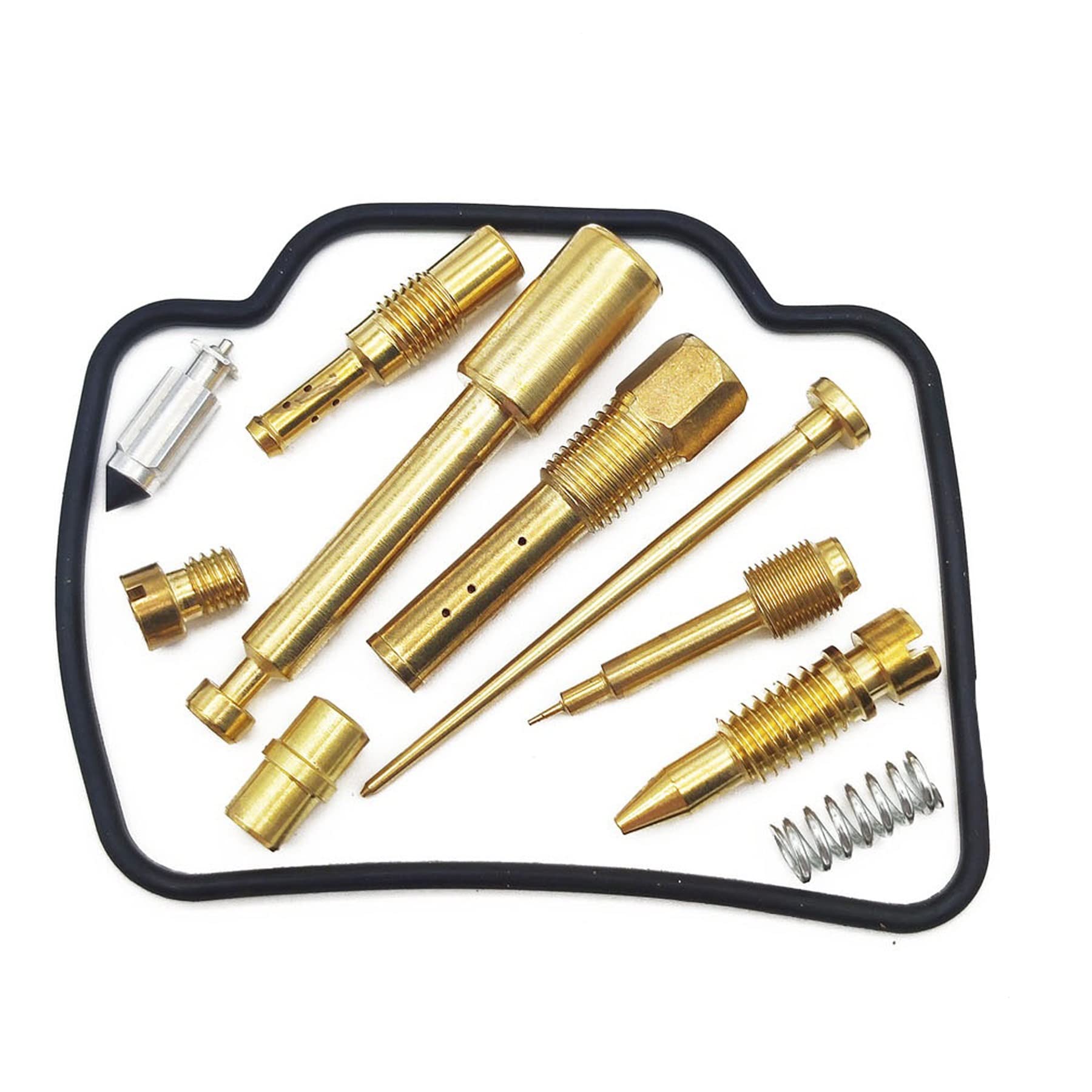 Motorrad-Vergaser-Wartungsstrahl-Reparaturset, schwimmende Nadelteile für Honda CB750 RC42 CB75 750CC 1992–2008 CB 750 RC 42 (Farbe: 1 Set) von ABOXU