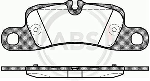 A.B.S. 37725 Bremsbeläge - (4-teilig) von ABS All Brake Systems