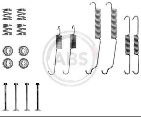 ABS 0618Q Zubehörsatz, Bremsbacken von ABS All Brake Systems