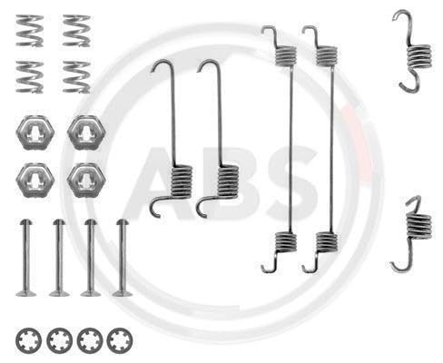 ABS 0650Q Zubehörsatz, Bremsbacken von ABS All Brake Systems