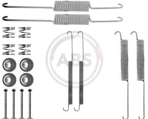 ABS 0758Q Zubehörsatz, Bremsbacken von ABS All Brake Systems