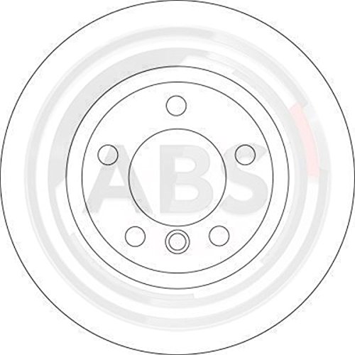 ABS 16536 Bremsscheiben - (Verpackung enthält 1 Bremsscheibe) von ABS All Brake Systems