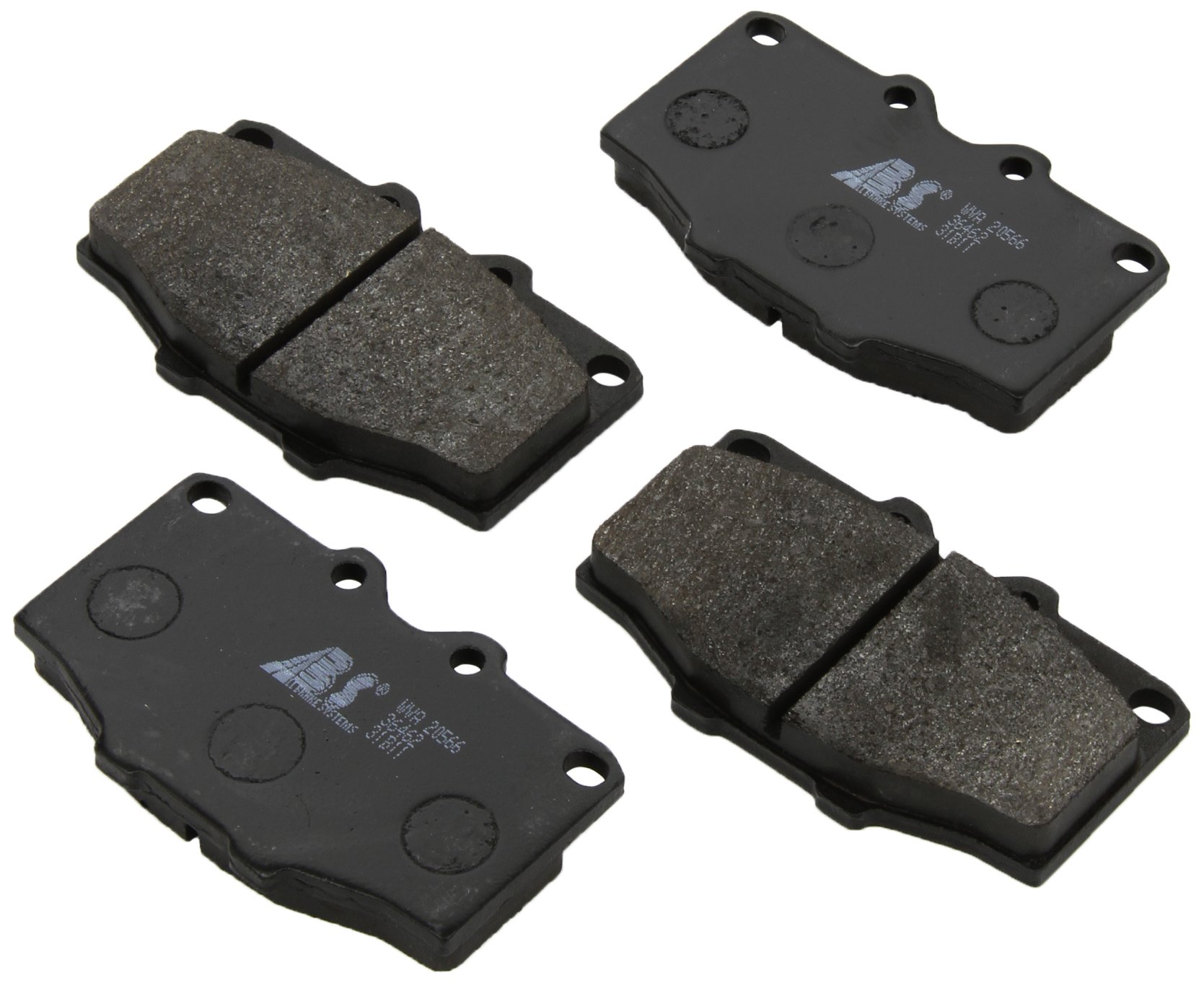 ABS All Brake Systems bv 36462 Bremsbeläge - (4-teilig) von ABS All Brake Systems