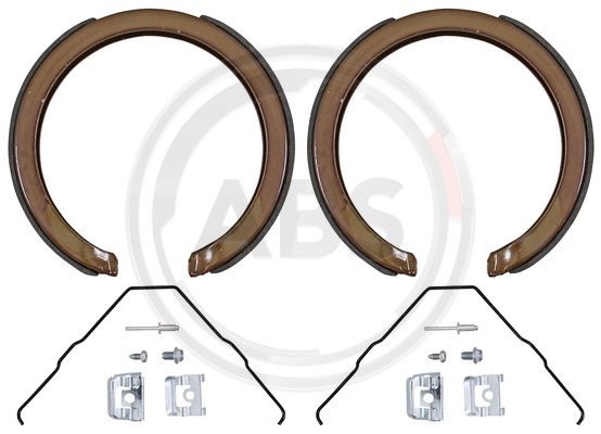 Bremsbackensatz, Feststellbremse Hinterachse ABS 9025 von ABS