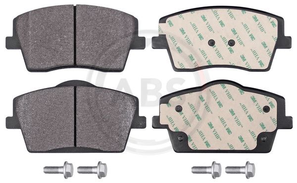 Bremsbelagsatz, Scheibenbremse Vorderachse ABS 35237 von ABS