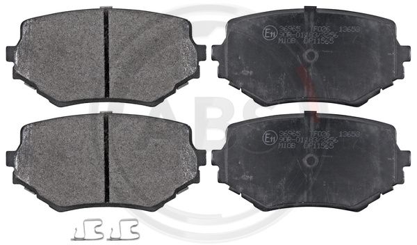 Bremsbelagsatz, Scheibenbremse Vorderachse ABS 36965 von ABS