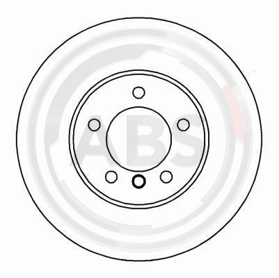 Bremsscheibe Vorderachse ABS 16332 von ABS