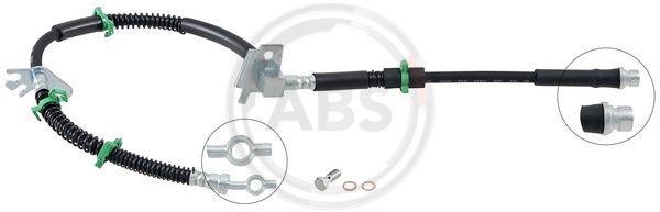 Bremsschlauch Vorderachse links ABS SL 6693 von ABS