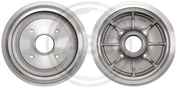 Bremstrommel Hinterachse ABS 3439-S von ABS