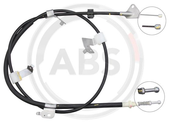 Seilzug, Feststellbremse links ABS K12069 von ABS