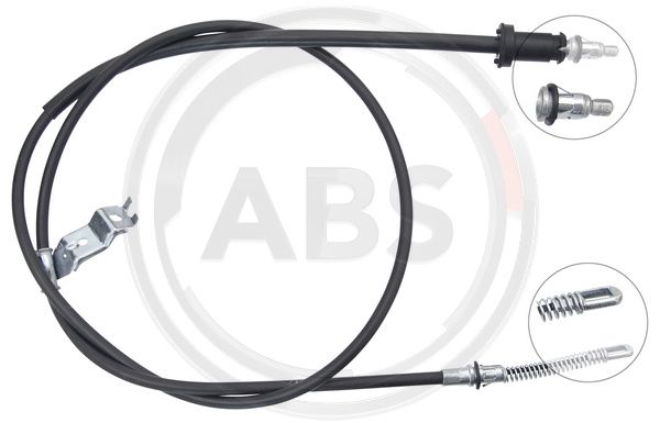 Seilzug, Feststellbremse links ABS K12104 von ABS