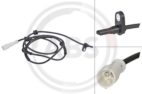 Sensor, Raddrehzahl ABS 30211 von ABS