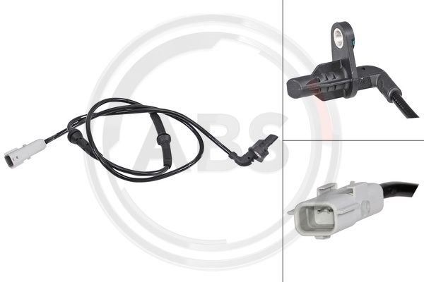 Sensor, Raddrehzahl ABS 31869 von ABS