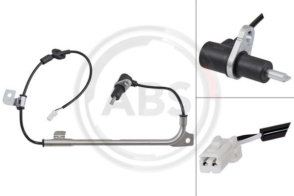 Sensor, Raddrehzahl Hinterachse rechts ABS 31933 von ABS