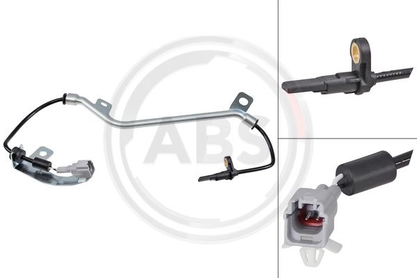 Sensor, Raddrehzahl Hinterachse rechts ABS 32047 von ABS