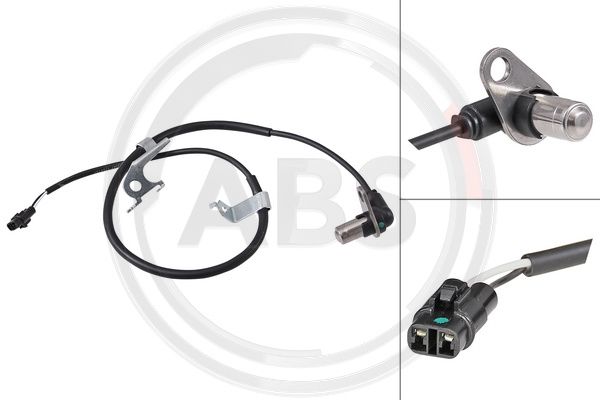 Sensor, Raddrehzahl Vorderachse links ABS 30199 von ABS