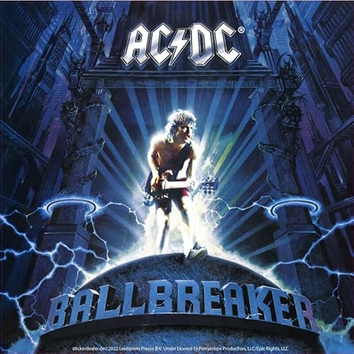 AC/DC Aufkleber Ballbreaker Sticker Bands Rock Metal Heavy ca. 10x10 cm von AC/DC