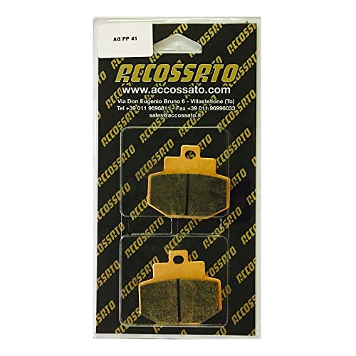 Accossato AGPP99ST-P84614 Bremsbelagsatz, Schwarz, One Size von ACCOSSATO