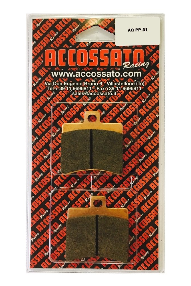 Accossato Bremsbelag agpp31st, Aprilia > 200 SCARABEO, 200 (2007) von ACCOSSATO