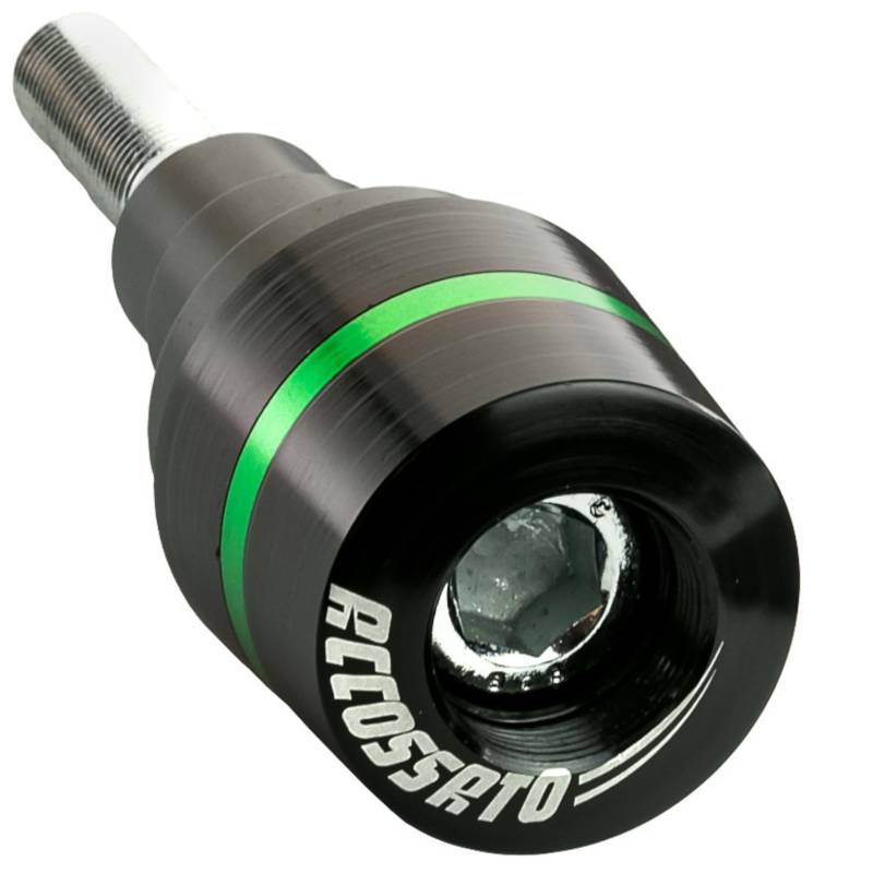 Accossato Parena Puffer grün für Kawasaki Z650 2017 bis 2020 (CC650) von ACCOSSATO