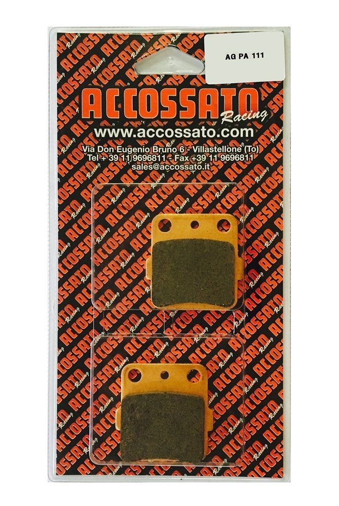 Accossato agpa111st-39 Bremsbelag, Set von 2 von ACCOSSATO