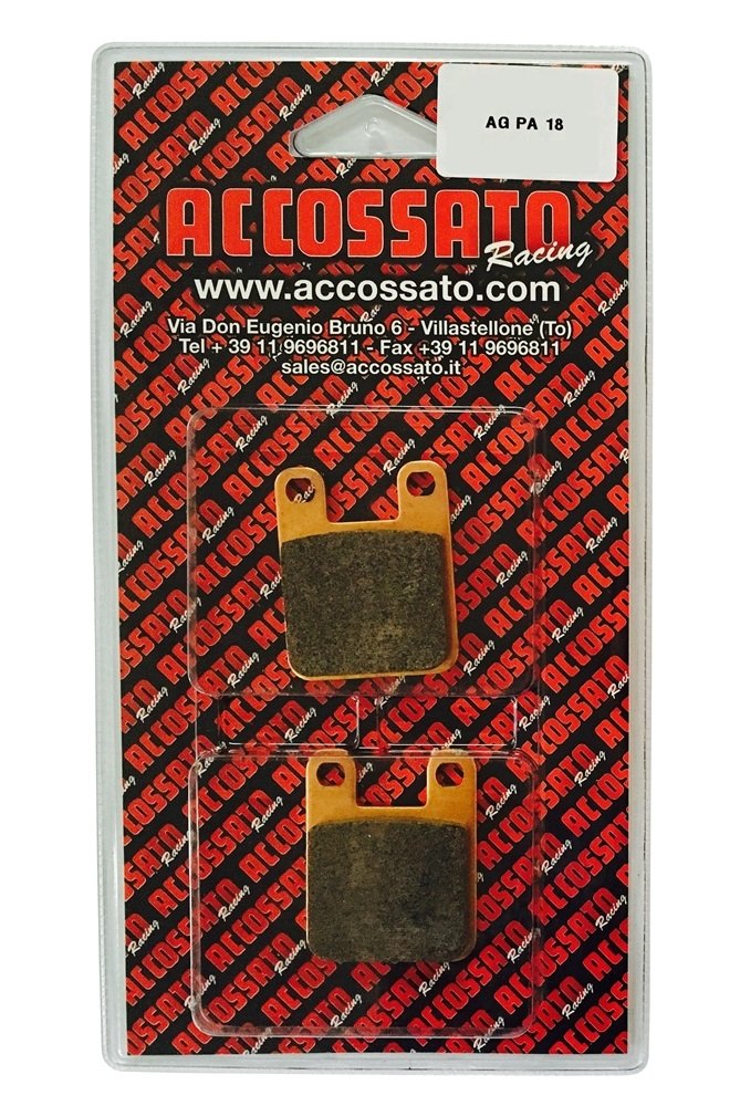 Accossato agpa18or-102 Bremsbelag, Set von 2 von ACCOSSATO