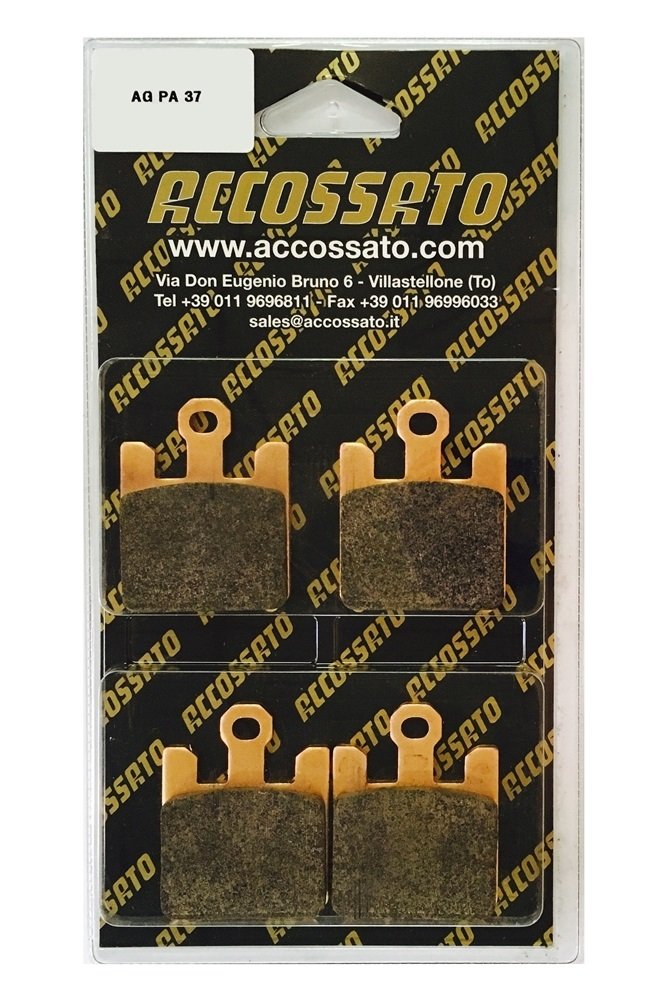 Accossato agpa37ev2 – 4 Bremsbelag, Set von 2 von ACCOSSATO