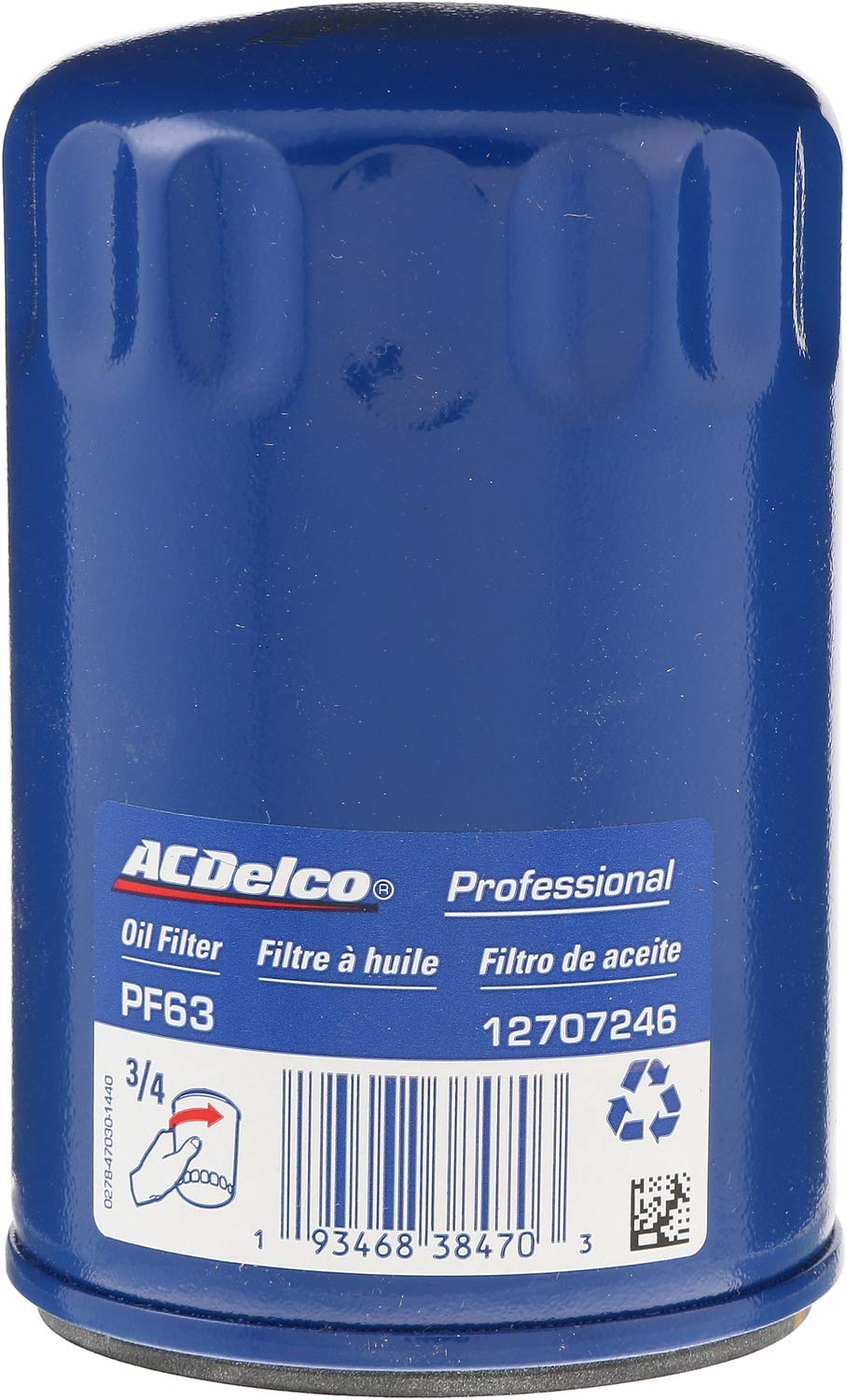 ACDelco GM Original Equipment PF63 Engine Oil Filter. von ACDelco