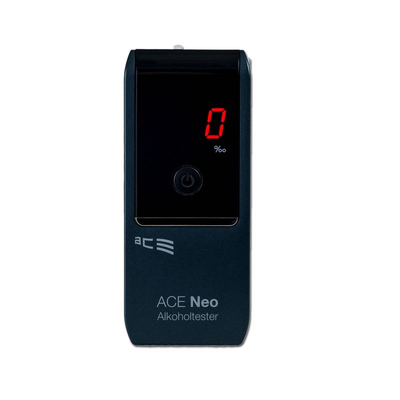 ACE 100051 Alkoholtester Neo, TU-Wien-Messgenauigkeit: 95,70% - Polizeigenau (Navy) von ACE