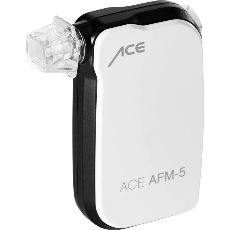 ACE 107221 Smartphone Alkoholtest afm-5, Bluetooth für Android + iOS, 68 mm, Weiß / Schwarz von ACE