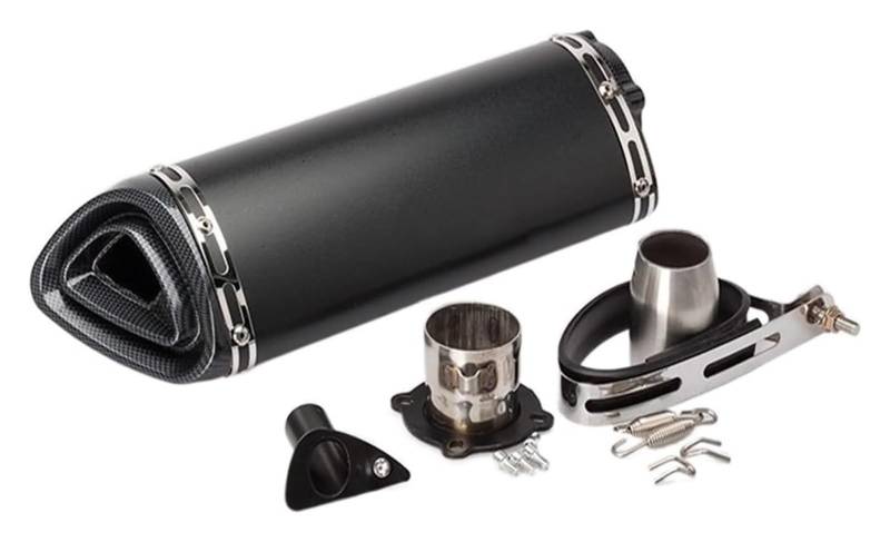 Motorrad Auspuff Für Kawa&saki Z900 38-51mm Universal Motorrad Auspuffrohr Schalldämpfer Motorrad Auspuffrohr Motocross Flucht Rohr Auspuff(2) von ACEBSBGGAP