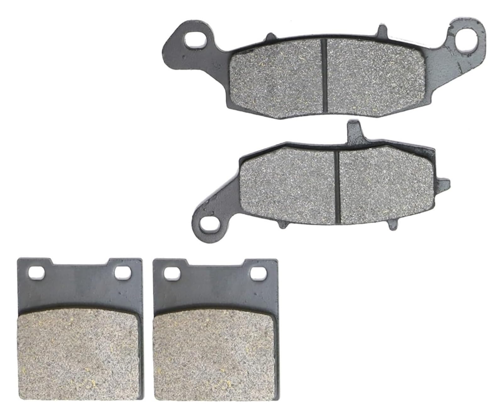 Motorradbremsbeläge Für SU&ZUKI GS500 GS500F GS 500 F 2004–2015 Vorne Und Hinten Bremsbelag, Bremspillen-Pads-Set(Black Whole Set) von ACEBSBGGAP