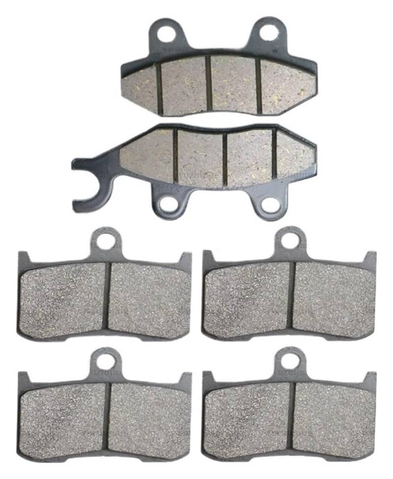 Motorradbremsbeläge Für TR&IUMPH Tiger 1050 (07–12) Sport 1050 (09–12) Bremsbacken-Set Vorne Und Hinten(SINTERED FRONT LEFT) von ACEBSBGGAP