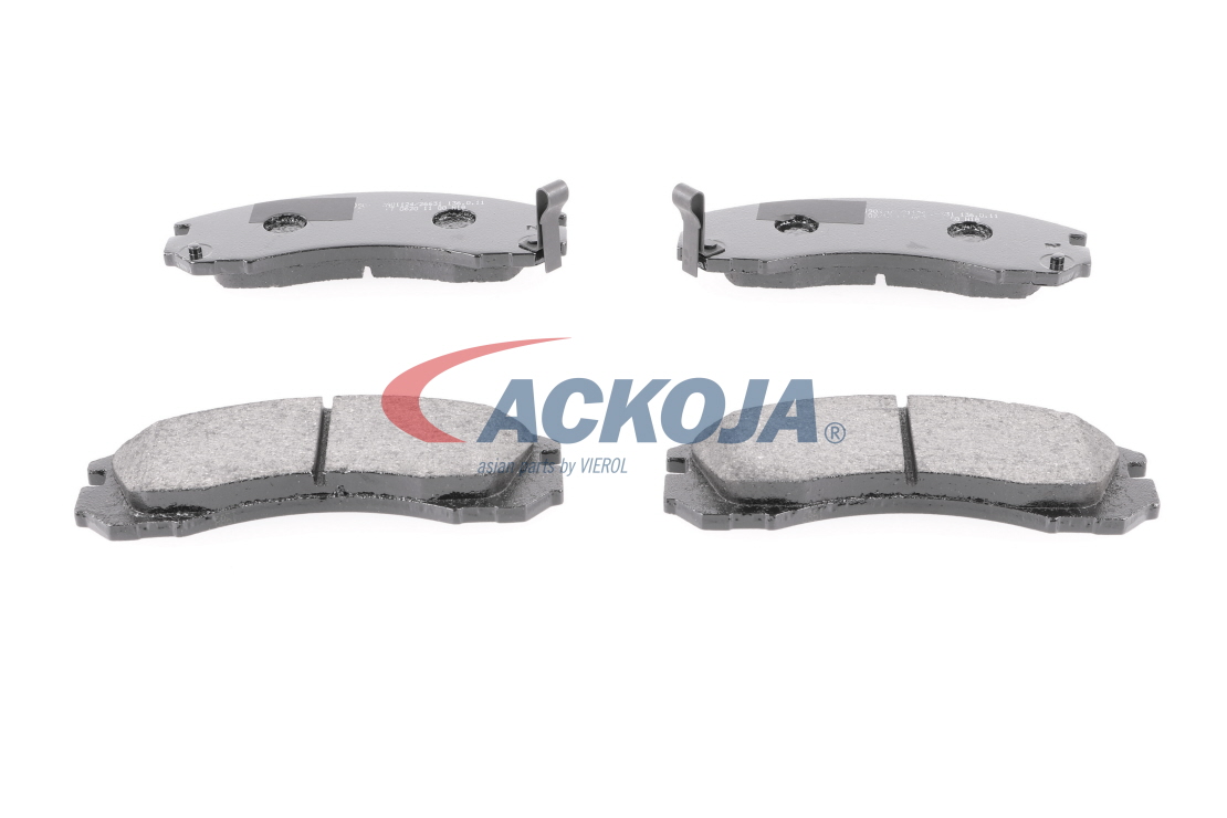 ACKOJA Bremsbelagsatz PEUGEOT,CITROËN,MITSUBISHI A37-0023 MZ589548,MB928049,MR569597 MR249060,MR334911,MR129432,MZ690019,MZ690332,V9118M006,MB699452 von ACKOJA