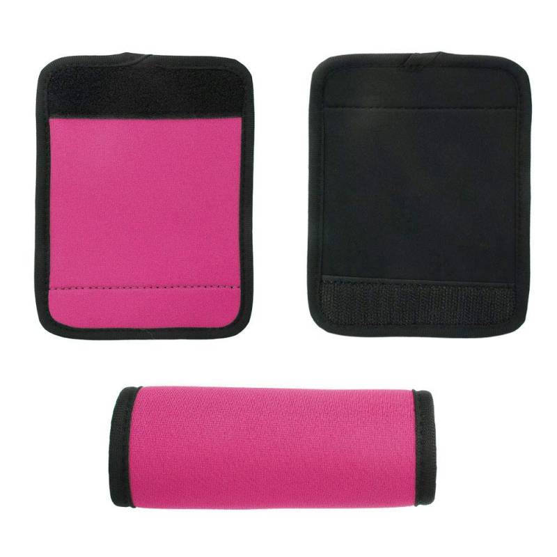 Ersatz des Gepäckgriffs, Gepäckzubehör, Gepäckgriffhülle mit Hochleistungs-Neopren für die Gepäckbox (PINK) von ACOGEDO