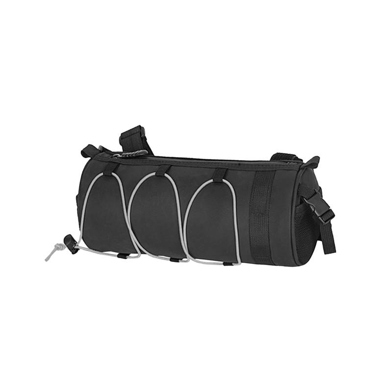 ACONDE Fahrrad Lenkertasche, Wasserdicht Lenker Aufbewahrungstasche mit Schultergurt, Multifunktionale Handlebar Bag, für Rennrad Mountainbike Radfahren Reisen (Grau), 2.5L von ACONDE