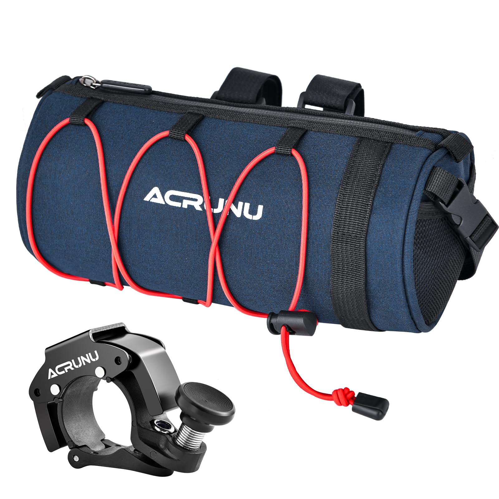 ACRUNU Fahrradtasche Vorne Lenker Wasserdicht mit Schultergurt, ca. 2L Lenkertasche Fahrrad Oberrohrtasche Rahmentasche Bike Handlebar Bag FahrradZubehör für Stadtfahrrad, Mountainbikes, Rrennrad von ACRUNU