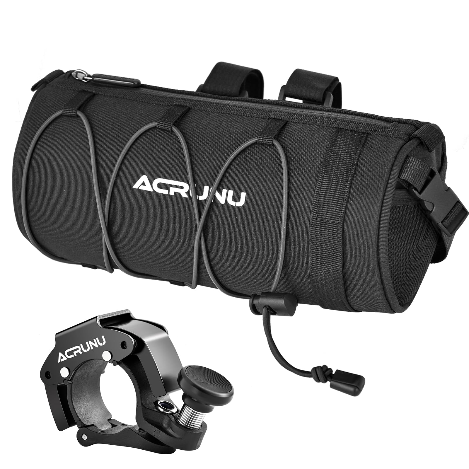 ACRUNU Multifunktionale Fahrradtasche Lenker mit Schultergurt, ca.2L Wasserdicht Fahrrad Lenkertasche Vorne Fahrradtasche Rahmentasche, Bike Bag Oberrohrtasche Fahrradzubehör für Mountainbike, Rennrad von ACRUNU