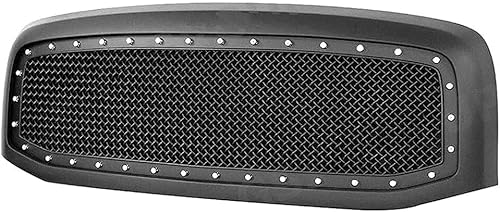 Kühlergrill, für Dodge RAM 1500 2006-2008, Kühlergrill Stoßstange Vorne Auto Garnituren Auto Zubehör von ACRUZ