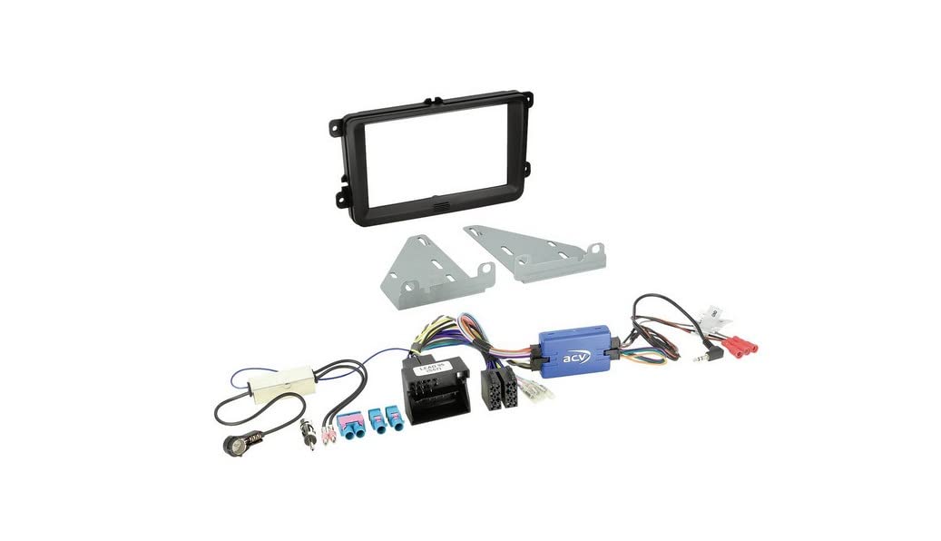 2-DIN Kit VW (2-DIN blænde og LFB Adapter inklusive antenneadapter) | Kit 3 von ACV