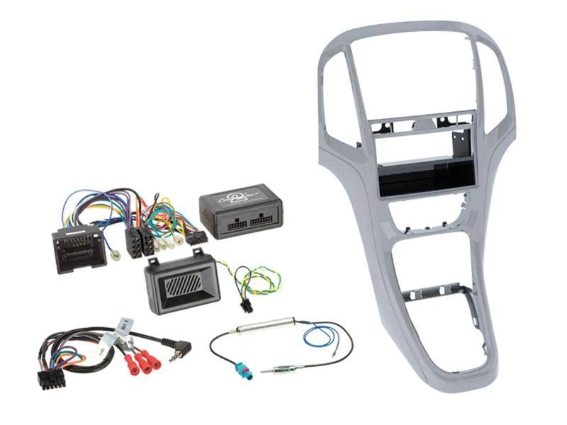 Astra Komplett Kit 1-DIN Platin Silber von ACV